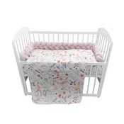 Baby Textil posteljina Cvetni svet 4/1, 80x120cm