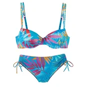 LASCANA Bikini modra/jagoda/oranžna/roza