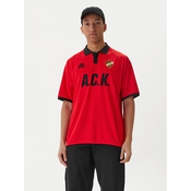 Kappa Športna majica Authentic Sloan 331Z4PW Rdeča Comfort Fit