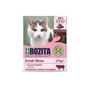 Bozita govedina v omaki, mokra hrana za mačke, 370g