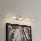 MCJ LED stenska svetilka Miroir 60 cm krom 4000K - Kopalnica - Sodobni - krom, matirana bela - Kovina
