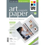Fotopapier - A4/690g - lesklý, magnetický, 5 ks v balení