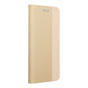 SENSITIVE Book preklopna maska za SAMSUNG GALAXY A53 5G zlata