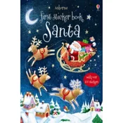 First Sticker Book Santa