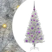Božično drevo srebrna 120 cm PET