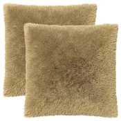 vidaXL Prevleka za blazino 2 pcs HEERLEN Svetlo zelena 65 x 65 cm