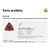 Disk Samopr.PS22K 96mm Gr.120 GLS15