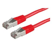 ROLINE S/FTP (PiMF) Patch Cord Cat.6, red 7.0m networking cable
