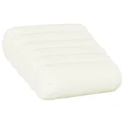 Vidaxl Prevleka za blazino 6 kos HEERLEN Bela Premer 15 x 40 cm Blago