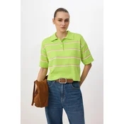 Trendyol Milla Ženska majica TWOSS26BZ00127, Zelena