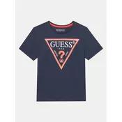 Guess Majica L73I55 K8HM0 Modra Regular Fit