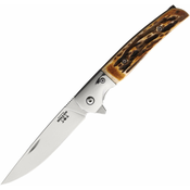 Bear & Son Rancher Linerlock Stag Bone