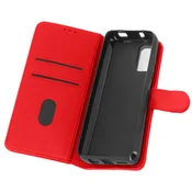 AVIZAR Folio Case Xiaomi Redmi Note 10/10s z držalom za kartico - RDEČa, (20617054)