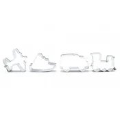 4-delni set modelčkov za piškote 51255