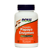 Papaya Enzyme NOW (180 tableta za žvakanje)