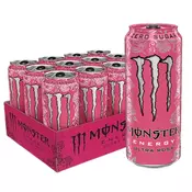 MONSTER Energy Zero-Sugar Ultra Rosa - 500ml - 12 kos – 2,49 eur/kos