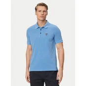 Aeronautica Militare Polo majica 261PO1925UP00406 Svetlo modra Regular Fit