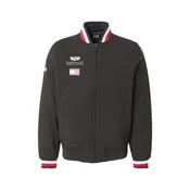 TOMMY HILFIGER Prehodna jakna TH x CF1 REPLICA VARSITY rdeča/črna/bela
