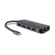 Yenkee - Hub s više portova 8u1 USB-C