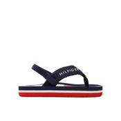 Tommy Hilfiger Sandali Flag Flap Flop T1B8-32917-0058 Mornarsko modra