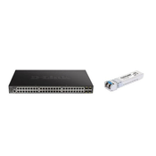 D-Link DGS-1250-52XMP mrežni prekidac Upravljano L3 Nema Podrška za napajanje putem Etherneta (PoE) Crno