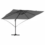 Vidaxl Senčnik Antracit 351 x 250 x 260 cm Poliester in aluminij