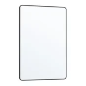 Songmics Stensko ogledalo 91x61 cm črno