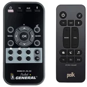 General POLK AUDIO Signa S1, Signa S2, Signa S3 - remote control duplicate
