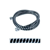 Crevo za tuš 150cm BIFLEX crno/hrom. Rosan