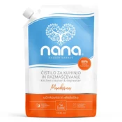 ČISTILO ZA KUHINJO IN RAZMAŠČEVANJE NANA MANDARINA EKO POLNILO, 1030 ml