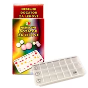 2M Nedeljni dozator za lekove beli