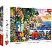 Northix Sestavljanka Cinque Terre View, 1000 kosov, družinska zabavna dejavnost