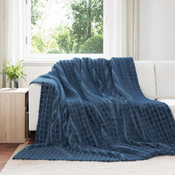 Pokrivaci za bacanje 6 pcs Mornarsko plava 270 x 240 cm Runo