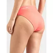 Calvin Klein Swimwear Bikini hlačke  svetlo roza / bela