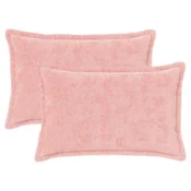 vidaXL Prevleka za blazino 2 kos HOUTEN Roza 30 x 50 cm