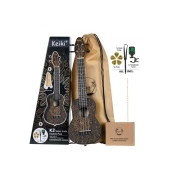 Ukulele KEIKI K2 serija Superscale Soprano set - Oranžni kalejdoskop K2SS-OKC
