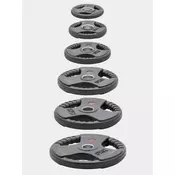 ORION Olimpijski gumeni tegovi 3D -2x5 kg