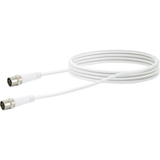 SCHWAIGER Schwaiger Antene, SAT Priključni kabel [1x Hitri moški konektor F - 1x Hitri moški konektor F] 3 m 10 dB Štirikratno oklopljen B