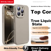 Divi Maska za mobilni telefon iPhone 16 Pro Max, Siva