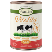 Ekonomično pakiranje Lukullus Vitality 24 x 400 g - Zglobovi: govedina (bez žitarica)