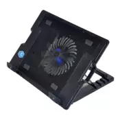 Postolje cooler za laptop MIKUSO NCP-235 (370x265x55mm) (blue-led) 17inch crni