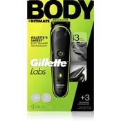 Gillette Labs i3 prirezovalnik za intimne predele in telo za moške 1 kos