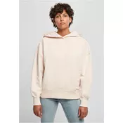 Womens Heavy Terry Garment Dye Hoody Pink