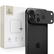 Tech-protect CamAlloy Fit zaščitno steklo za kamero za iPhone 18 Pro Max, črno