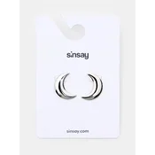 Sinsay - Minduše u obliku meseca - srebro