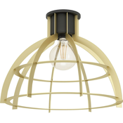 Eglo 43766 - Plafonsko svetlo STILLINGTON 1xE27/40W/230V zlatno