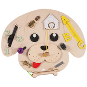 Drvena Montessori ploča Moni Toys - Pas
