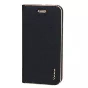 Havana Premium preklopna torbica Realme 9/Realme 9 Pro Plus - modra z zlatim robom