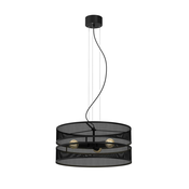 Luster na sajli GLUM 3xE27/60W/230V crn