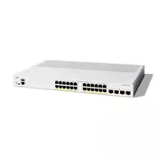 Catalyst 1300 24-port GE, PoE, 4x1G SFP.